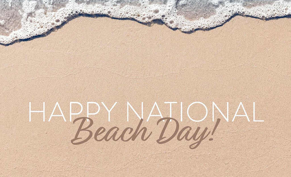 Happy National Beach Day! ☀️Let's soak up our last warm days at