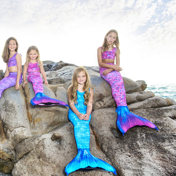 Pink Ocean Kiss Mermaid Tail | Planet Mermaid UK